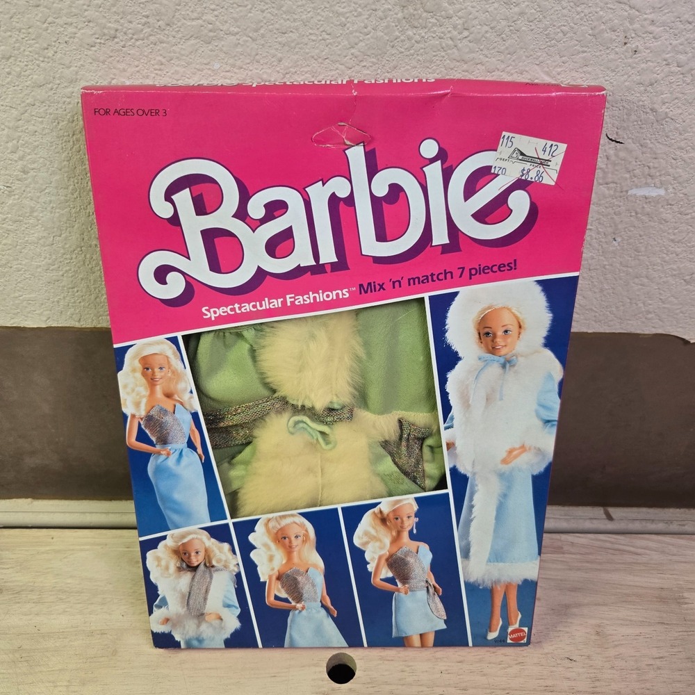 Vintage 1984 Barbie Spectacular Fashions, Mix 'N' Match #9144 MIB